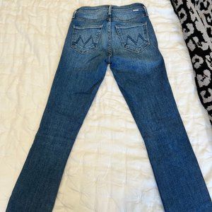 Mother Mid Rise Dazzler Jean